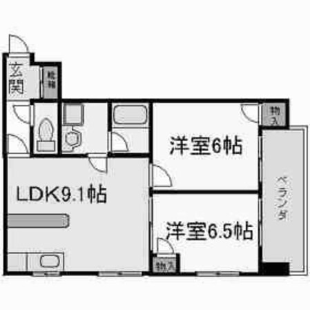 ガーディアン千代田の物件間取画像